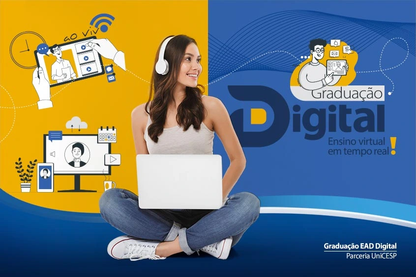 Graduação ao vivo e online